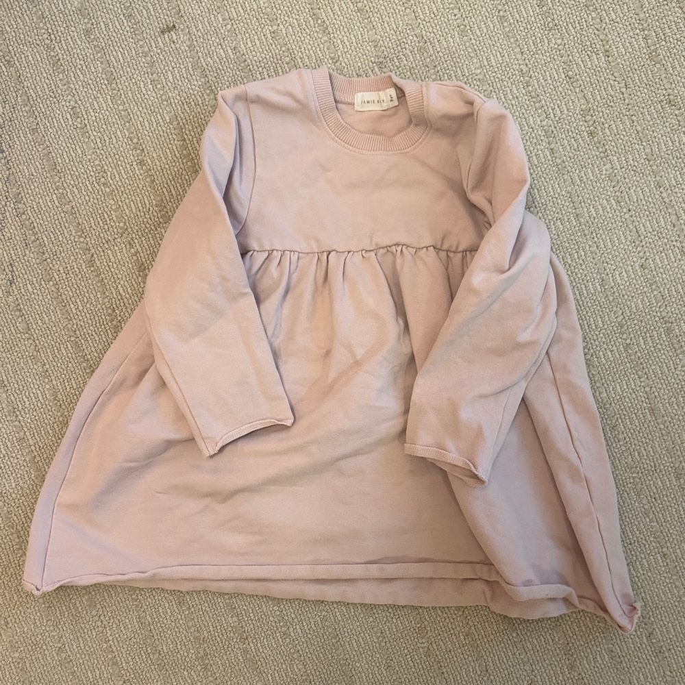 Jamie Kay Blush Long Sleeve Dress